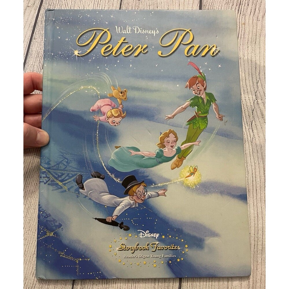 Vintage Disney’s Peter Pan Hardcover Children’s Book, Reader’s Digest, 2004